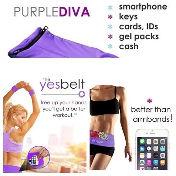 GUC Yesbelt Workout/Running Stretch Belt - Picture 2 of 9